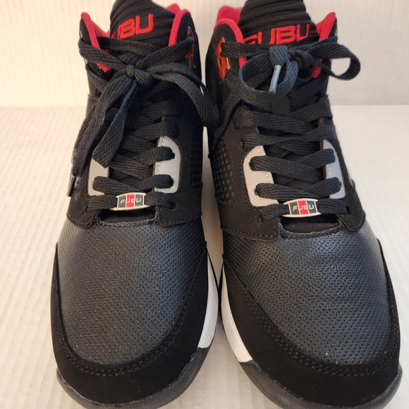 FUBU Mens Black and Red Sneakers - Picture 7 of 8